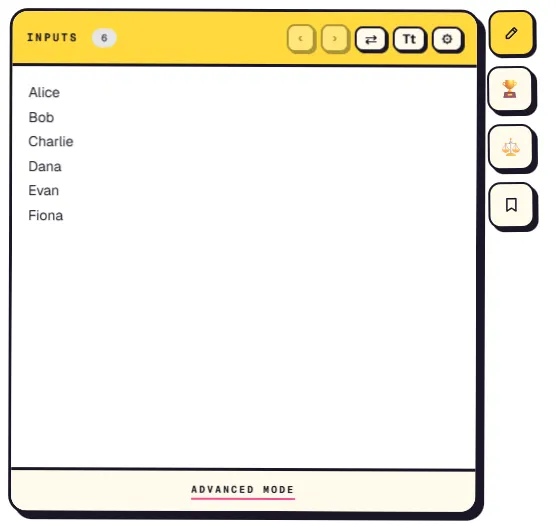 How to use NBA Team Generator